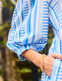 Cooper Dress | Simply Striped Blue