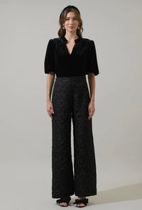 Arielle Jacquard Pants