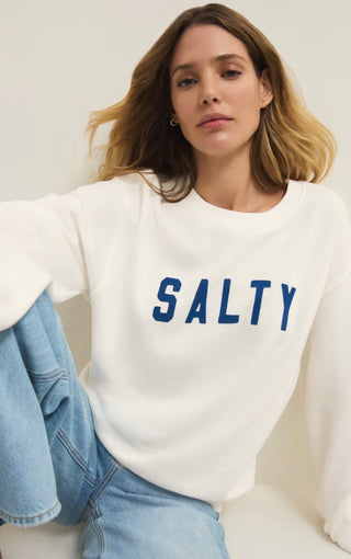 SALTY BOYFRIEND SWEATSHIRT by Z Supply