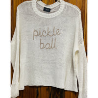 Wooden Ships Pickle Ball Sweater