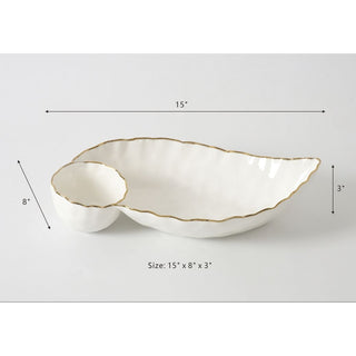 Portofino Porcelain Chip and Dip