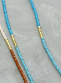 Turquoise necklace shown 