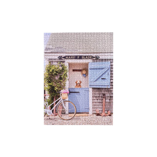 Showing completed puzzle

erfect for puzzle and fine art photography enthusiasts alike, Gray Malin Nantucket 1000 Piece Book Box Puzzle features "Old North Wharf Cottage, Nantucket" from Gray’s best-selling collection, 1000 pieces 