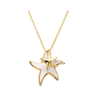 Gold Vermeil Starfish Earrings or Necklace