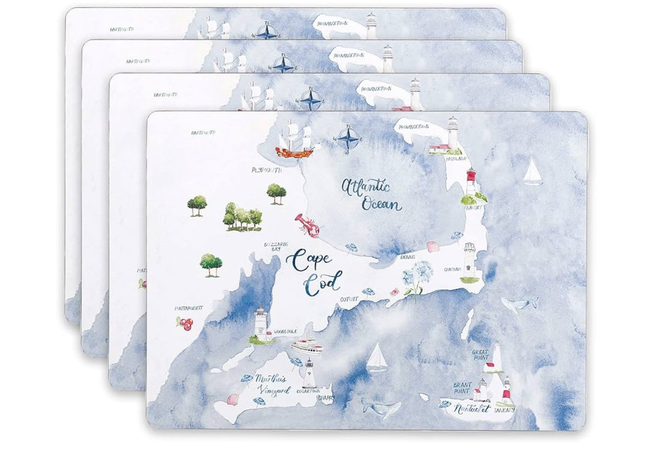 Cape Cod Cork Backed Placemats