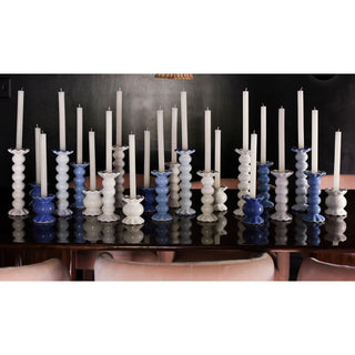 Coton Colors Ruffle Knobbed Candle Holders