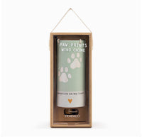 Paw Prints Wind Chime