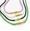 Lucky Fish Beaded Necklace Water Friendly