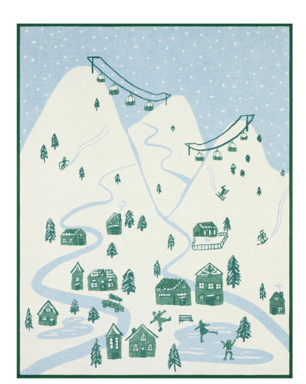 Chappy Wrap Winter Wonderland Blanket