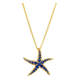 Gold Vermeil Starfish Earrings or Necklace