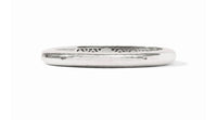 Julie Vos Catalina Hinge Bangle Silver