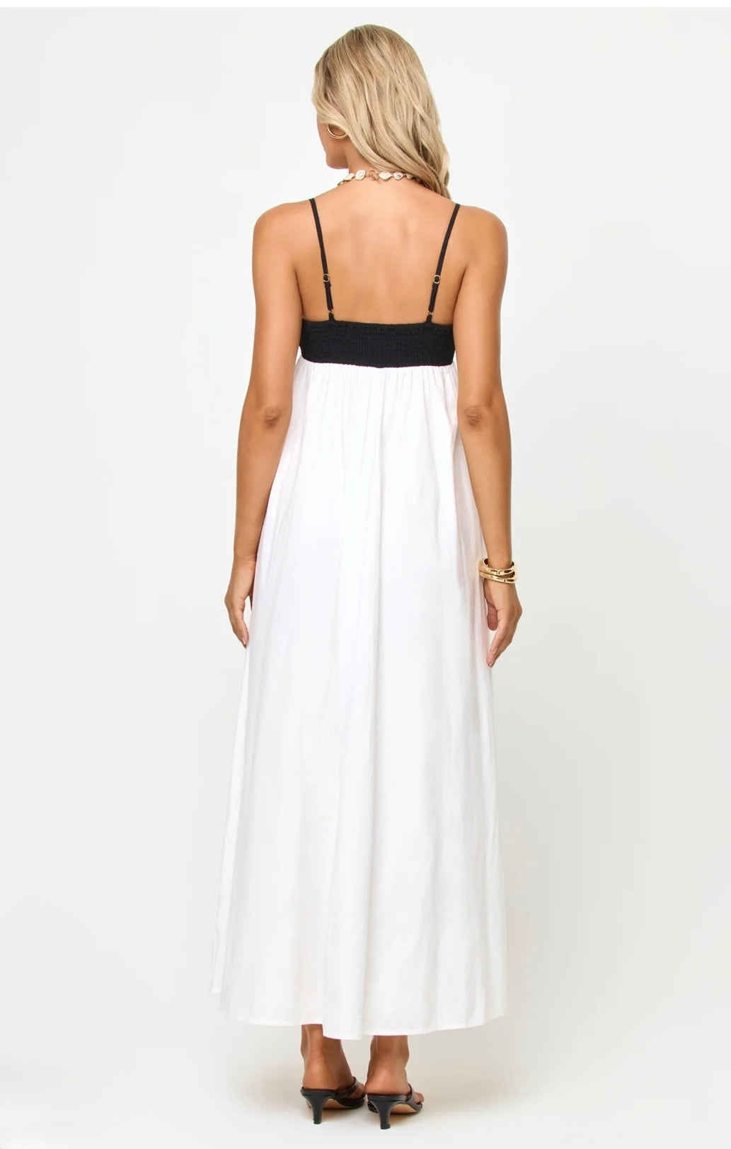 Raveena Dress Black Cream or Black By LSPACE