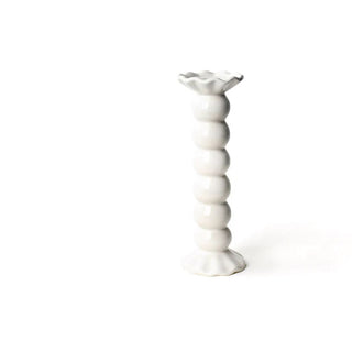 Create a show stopping table scape with these hand painted and hand sculpted candle sticks  to bring a one of a kind look to your home decor.  These candle sticks are designed to mix and match with other colors and sizes to create your best table scape yet.
Large white shown 


Hand wash

Large-3.5 diameter x 10.75” high 

Medium-3.5 diameter x 7.5” high 

 