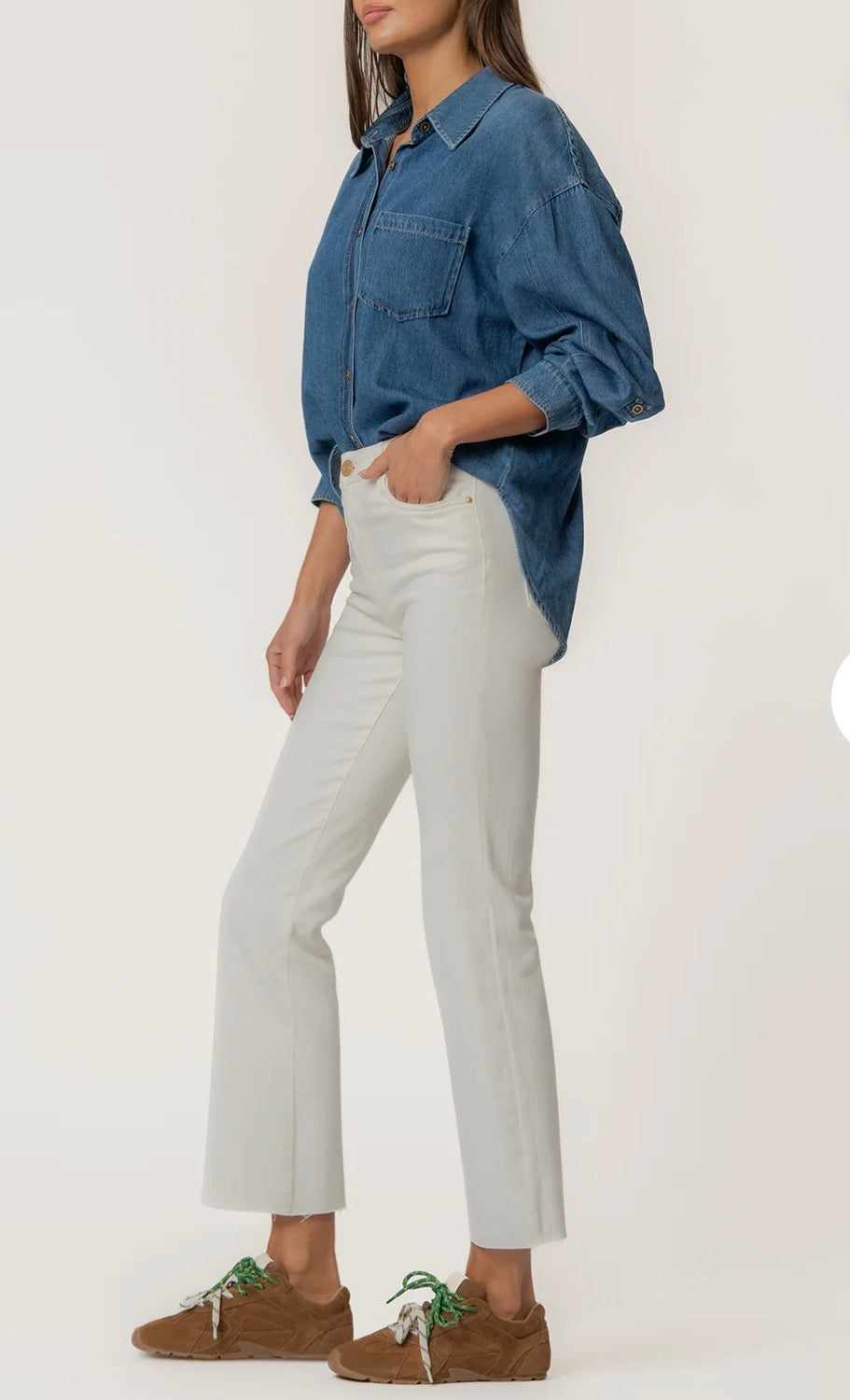 Kut From The Kloth  Kelsey High Rise Ankle Flare