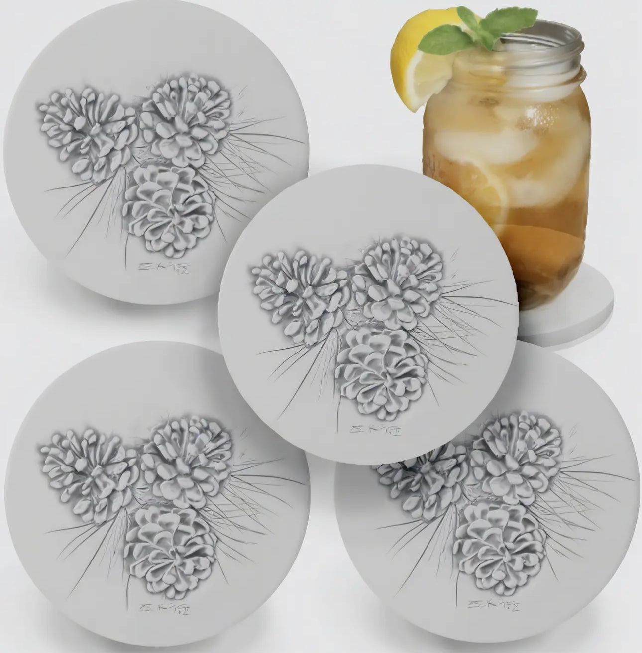 Nautical Absorbent Coasters