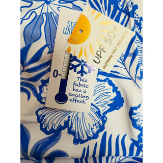 Lulu B  UPF50+ zip Swing Sleeveless Dress