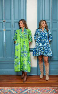 HOUSE OF MBR COUNTRY BLUE TRELLIS© PIPPA SHORT