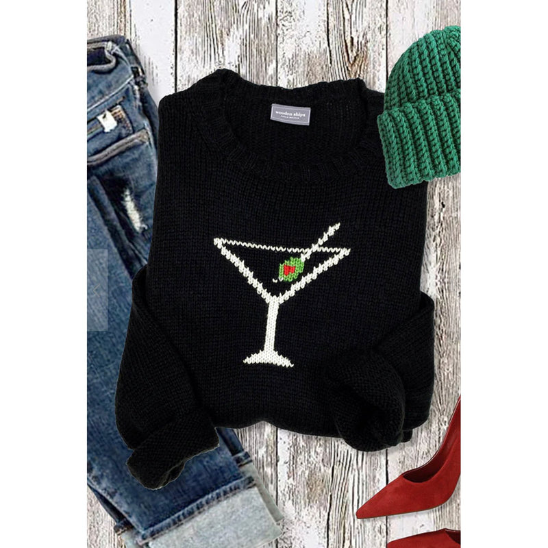 Wooden Ships Martini Sweater