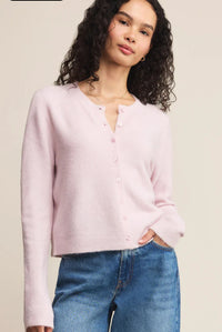 Z SUPPLY MEDINA COZY CARDIGAN Washed PINK