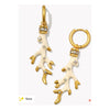 Kendra Scott Shea Convertible Gold Huggie Earrings