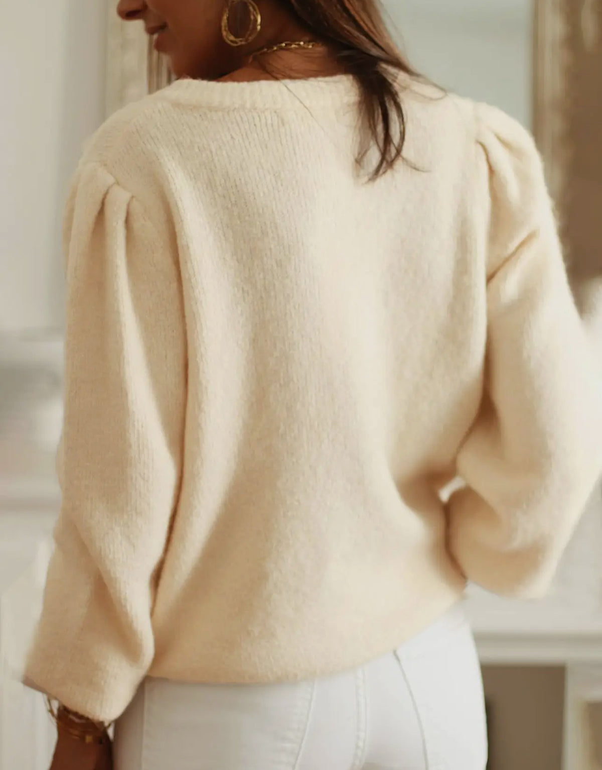 Cable Cut Out Cardigan