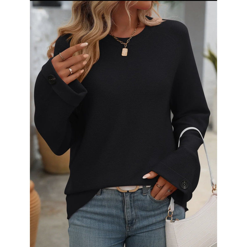 Core Spun Long Sleeve Sweater