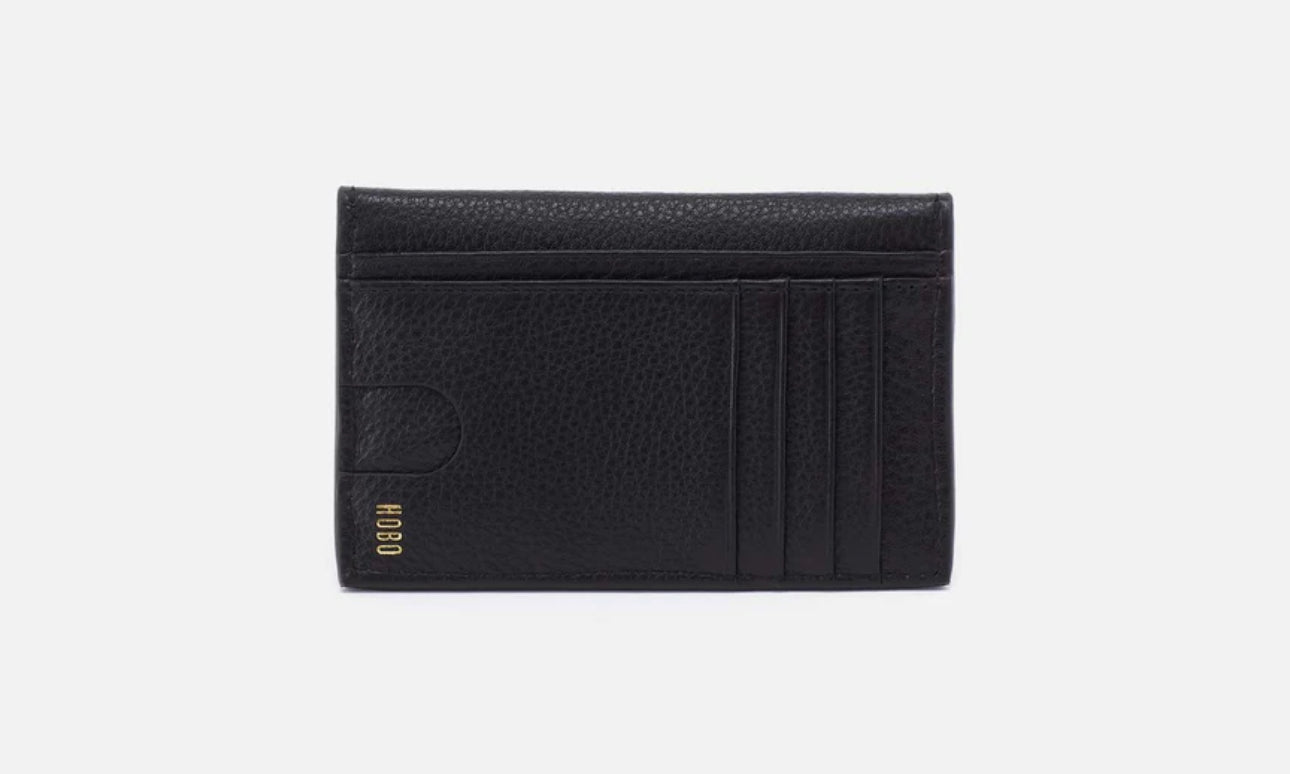 Shown in black with credit card slots 