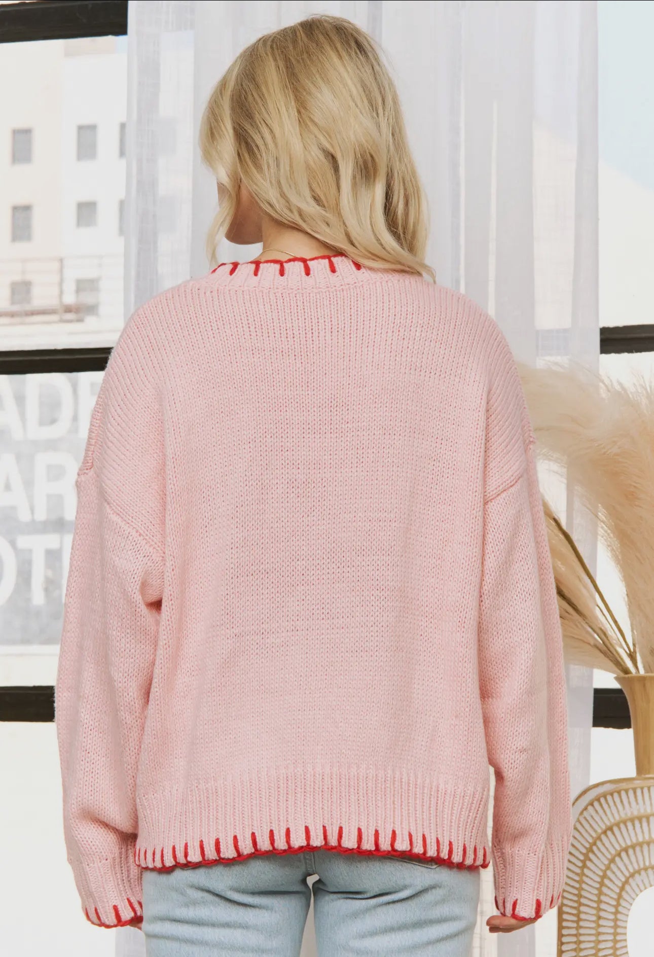 Pink Lobster Sweater