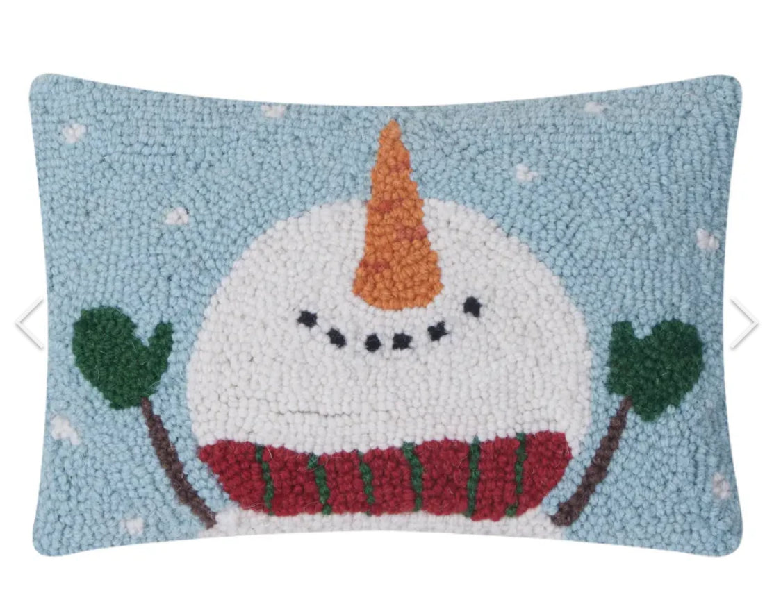 Snowman Christmas Pillow