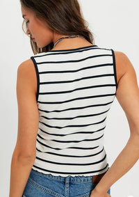 Free People 
Tilly Striped Vest