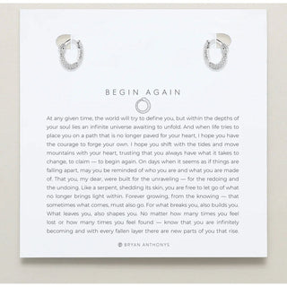 Begin Again Earrings or Bracelet