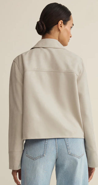 Z SUPPLY  DILLON FAUX SUEDE JACKET