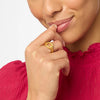 Julie Vos Cheval Ring Gold