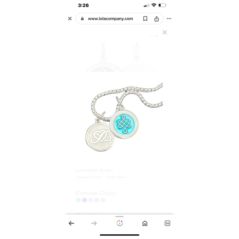 Lola Mother & Daughter Pendant