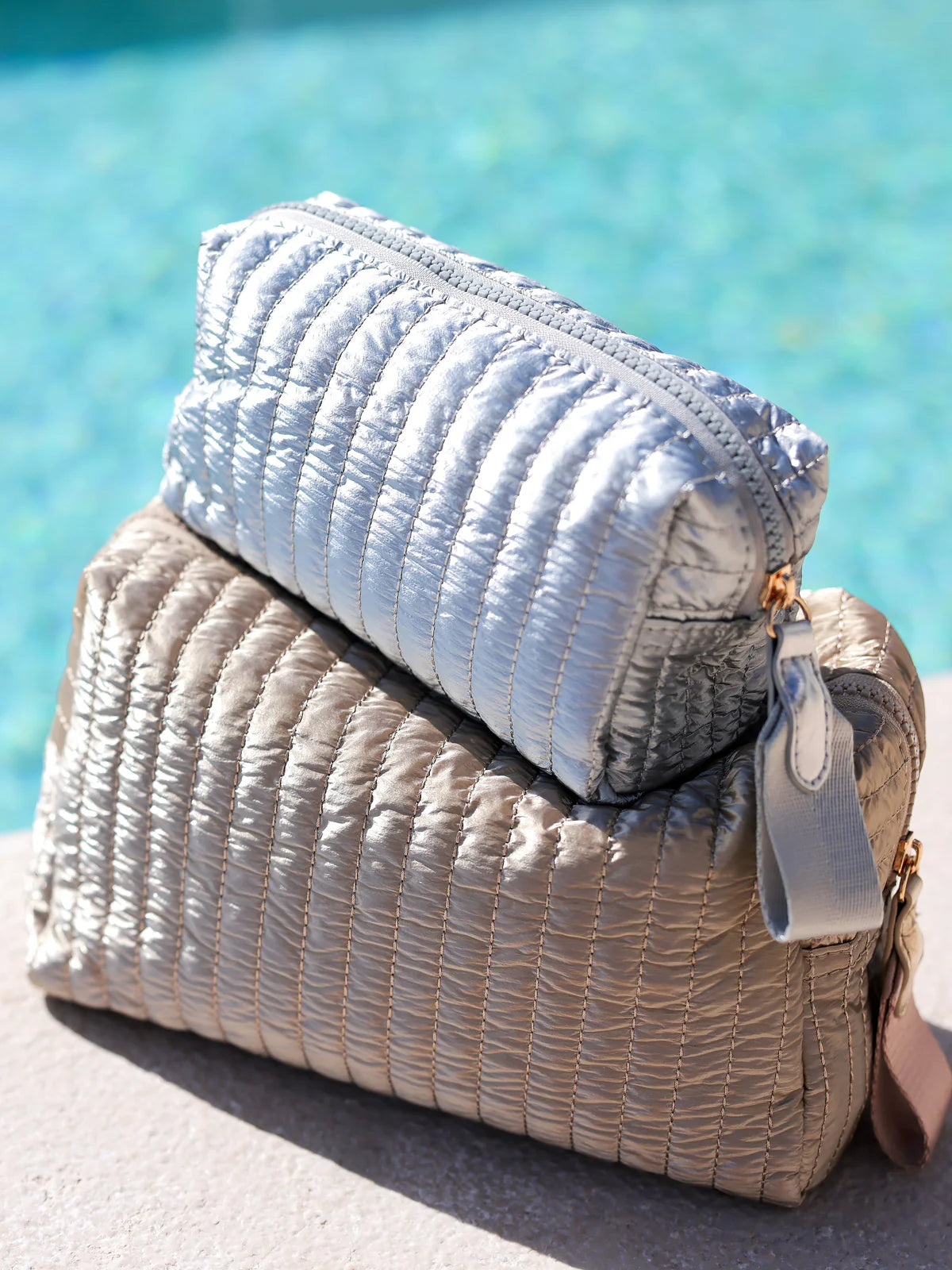 Logan Large Boxy Cosmetic Pouch