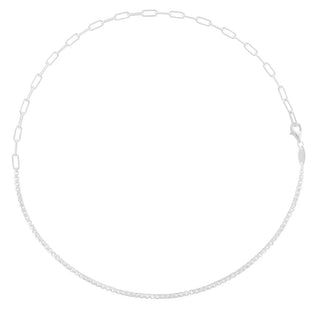 Lola Oval & Rounded Box Split Chain 3.5mm 18”