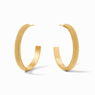 Julie Vos Beaded Eternity Hoop, Large