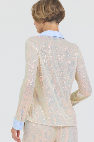 Stellah Samantha Top in Opal
