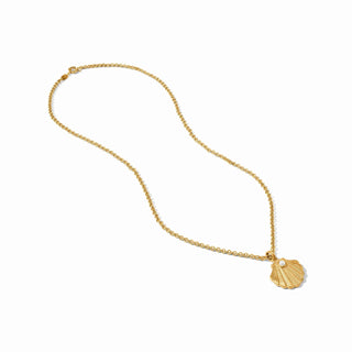 Julie Vos Sanibel Shell Pendant, Pearl, full length