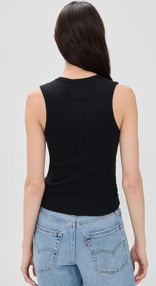 Free People We The Free Neria V-Neck Ribbed Tank Top