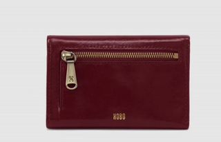 HOBO Jill Trifold Wallet - Compact Vintage Hide Leather Clutch