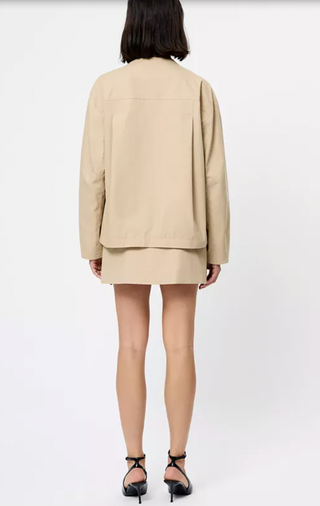 French Connection Twill Double Breasted Trench Jacket (Cropped & Regular)