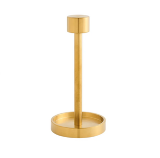 Table Theory Luxury Cocktail Napkin Stand | Gold & Glass Display