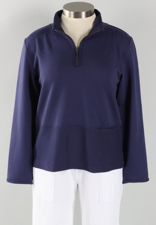 Escape by Habitat French Terry Quarter Zip Pullover