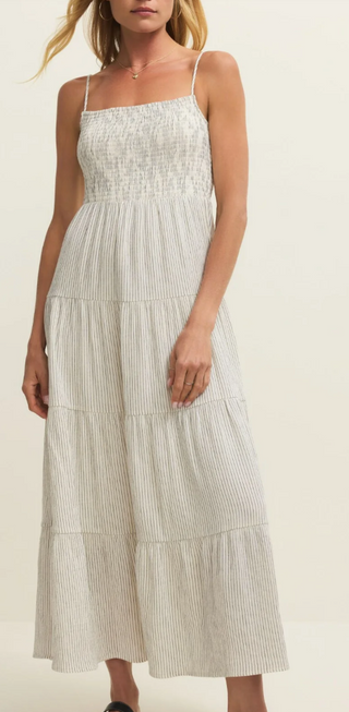 Z Supply Balos Striped Cotton Gauze Maxi Dress – Breezy Summer Essential