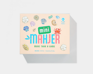 Mahjong Tiles: Beach Edition – Portable 160-Tile Travel Set