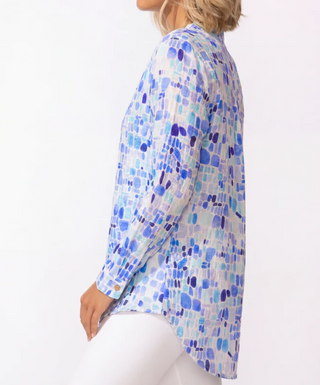 Regatta Rayon Sea Glass Beach Shirt | Lightweight Women's Cover-Up