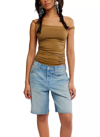 Free People Round Two Asymmetrical Tank Top | Women's Sleeveless Top