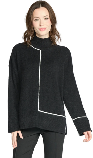 Get In Line Sweater - Black