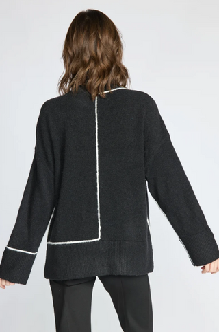 Get In Line Sweater - Black